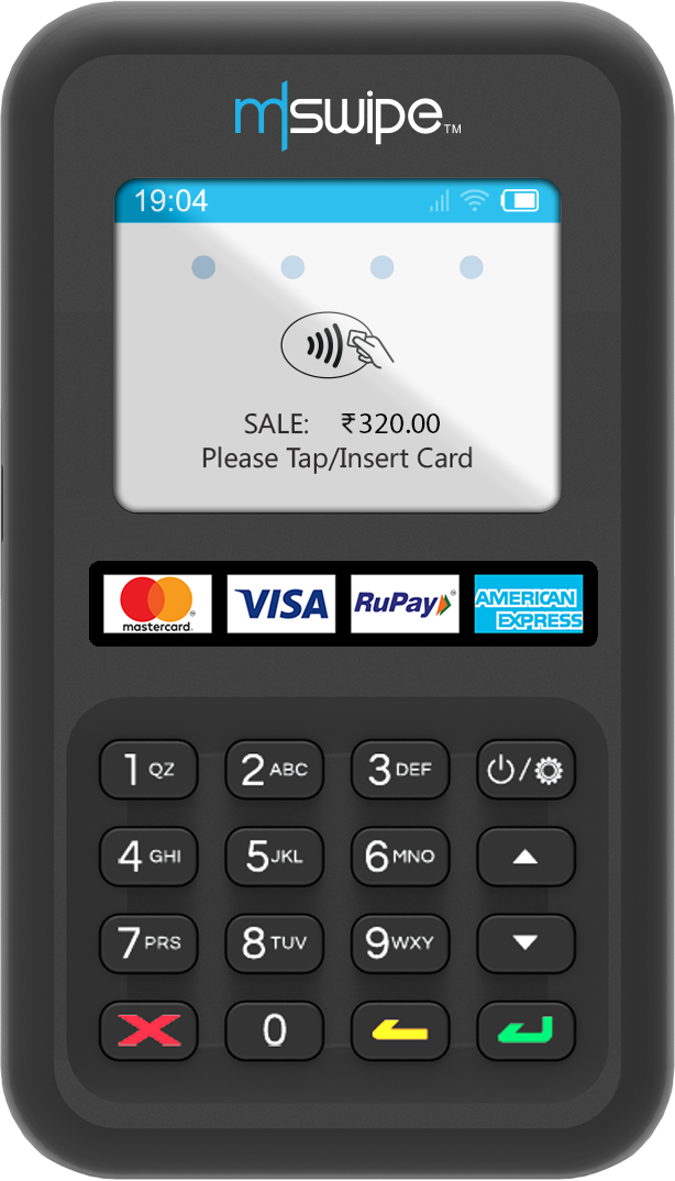 MSwipe - ATM Express - WisePad GO - Micro ATM Machine